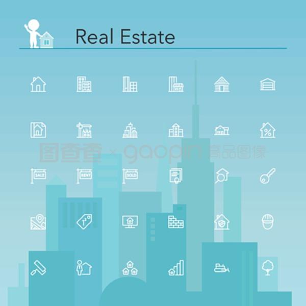 房地產(chǎn)項目圖標